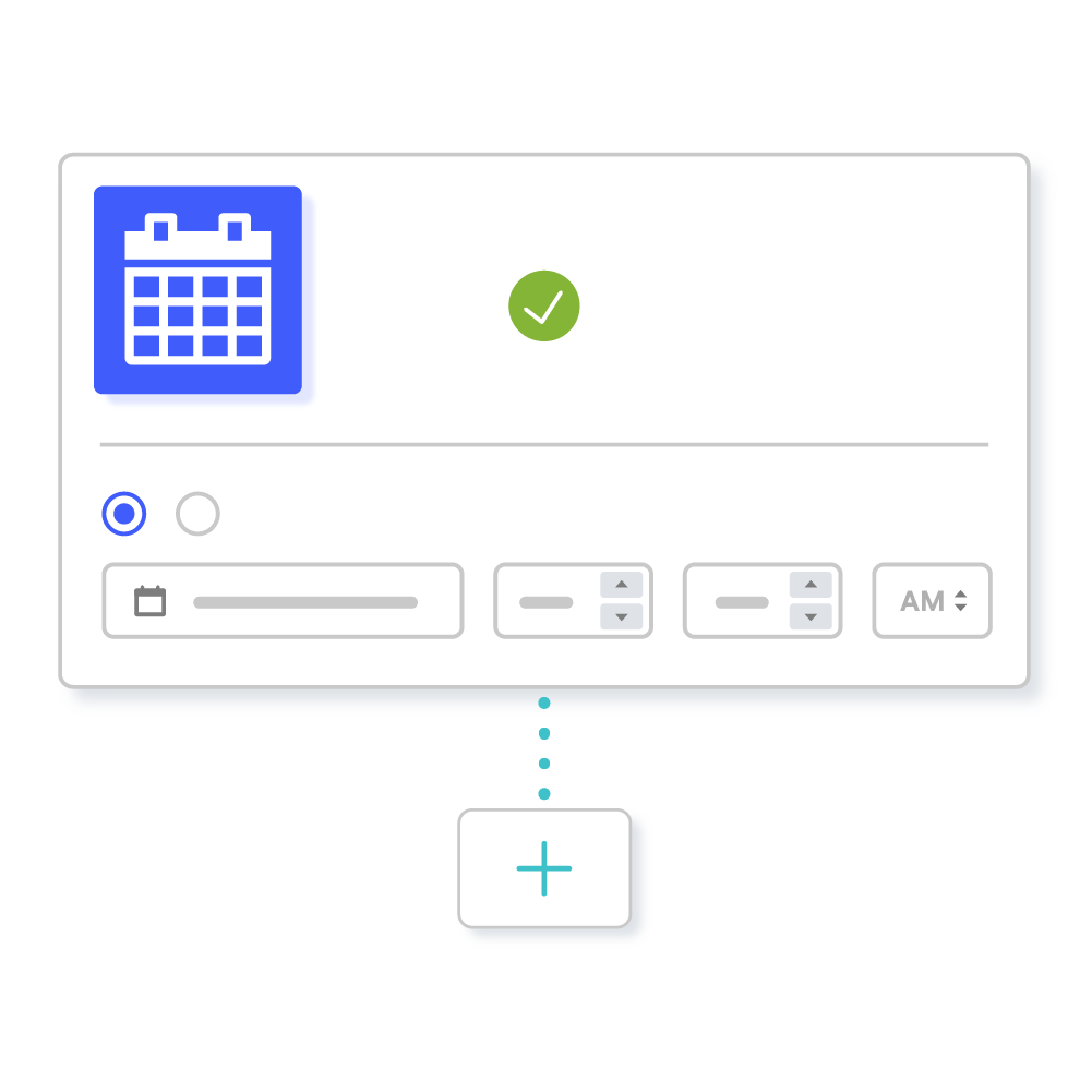 icon: Schedule workflows