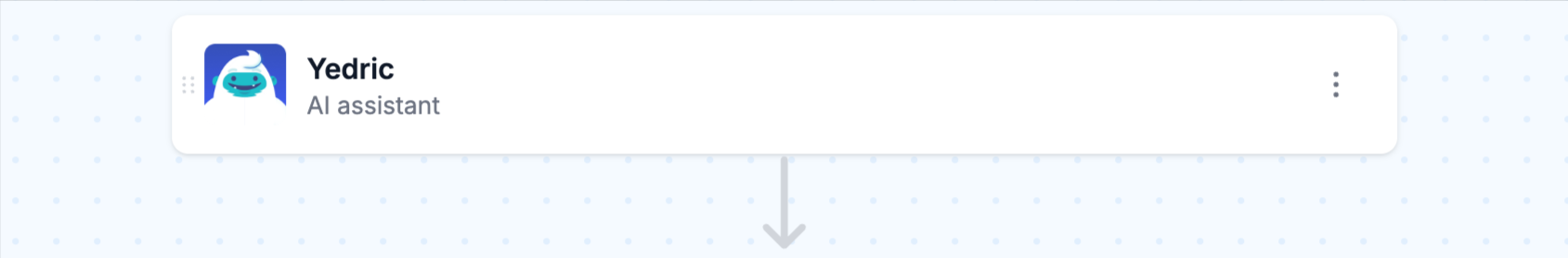workflow action: MESA AI agent step