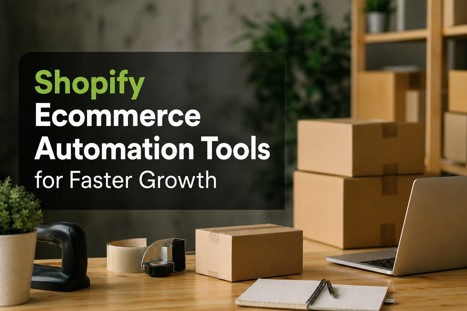 Shopify Ecommerce Automation Tools for Faster Growth