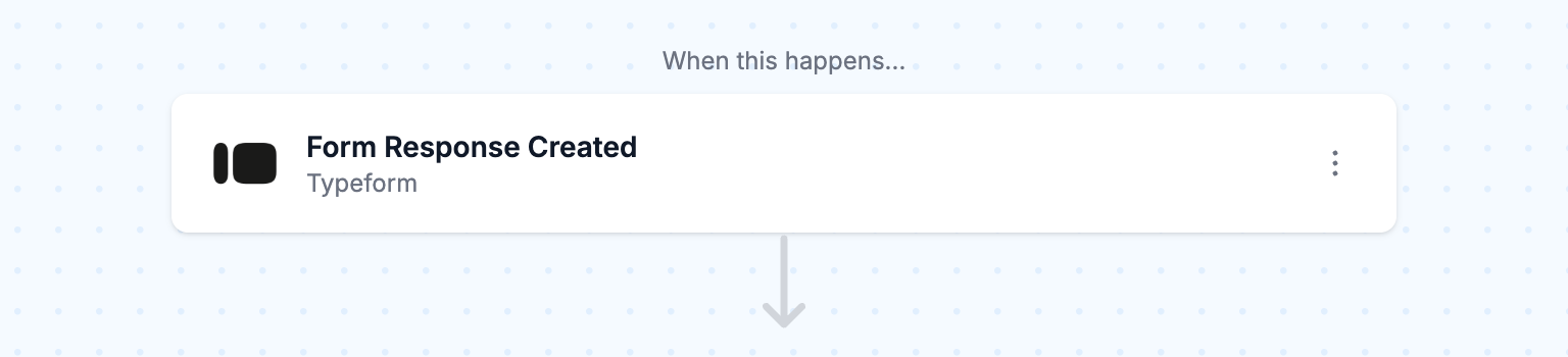 Set up the Typeform trigger