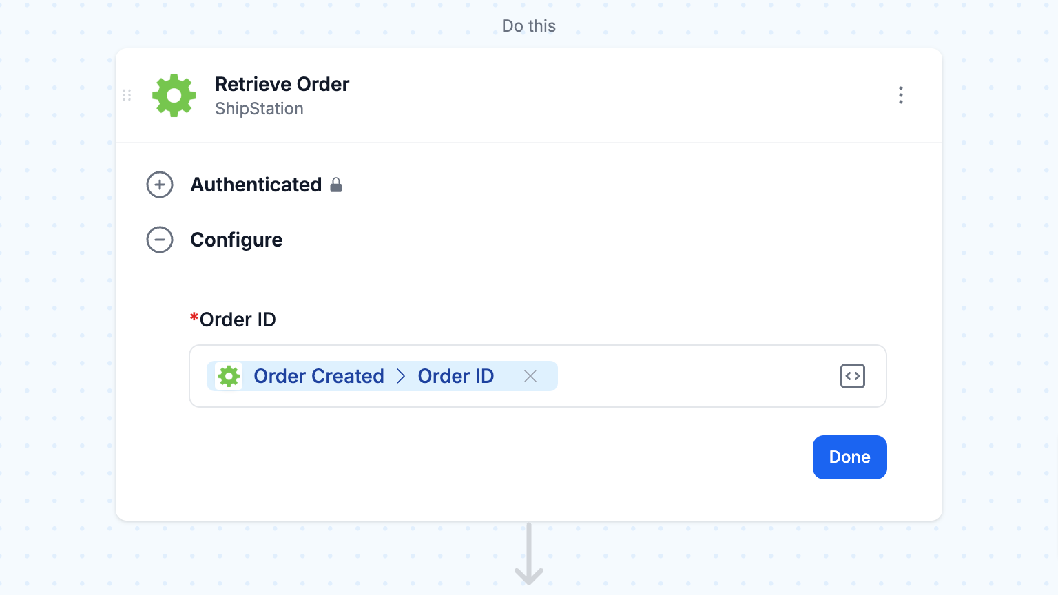 Retrieve Order Details