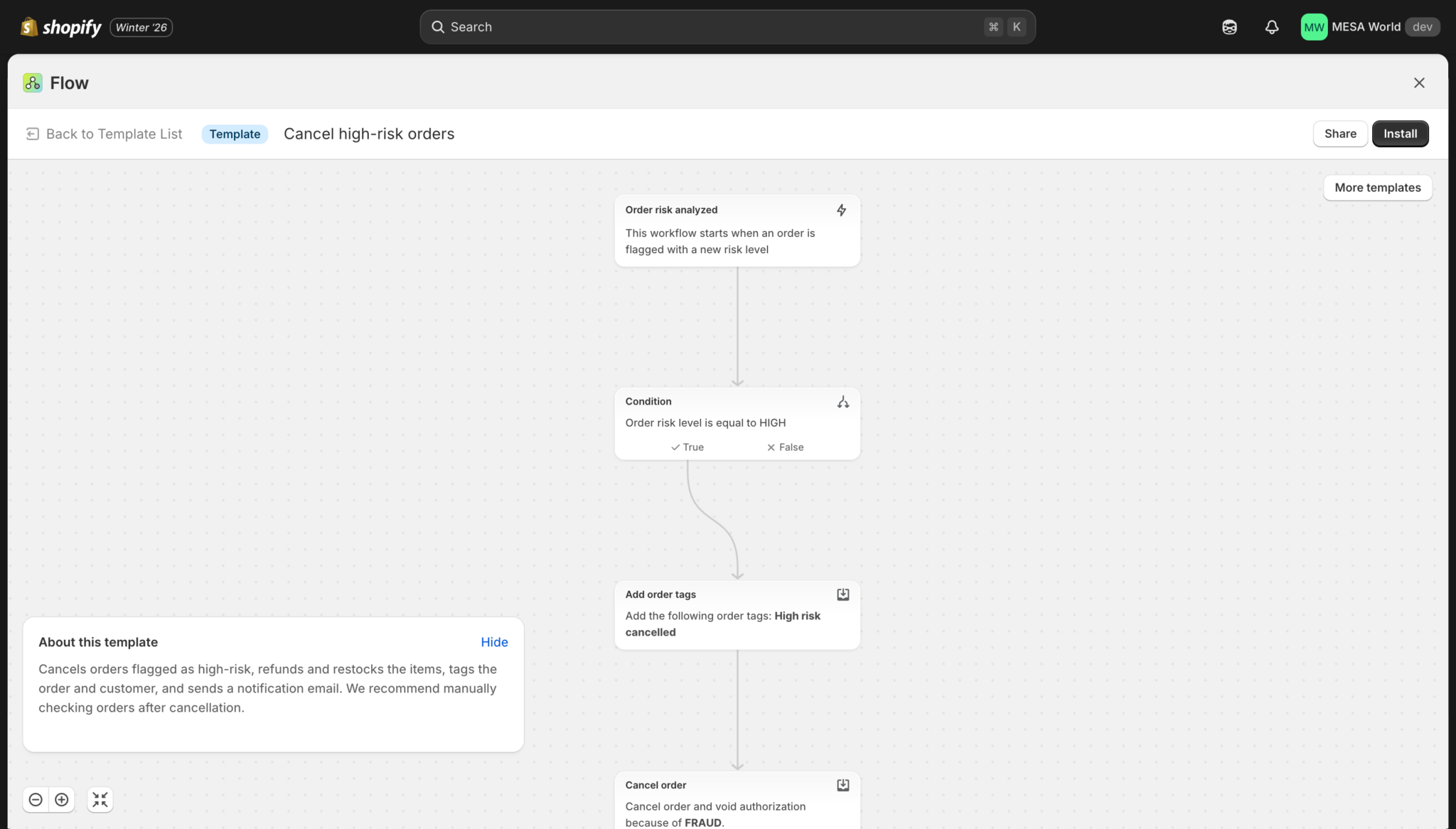 Shopify Flow Templates: 50+ Ready-to-Install Workflows (2026)
